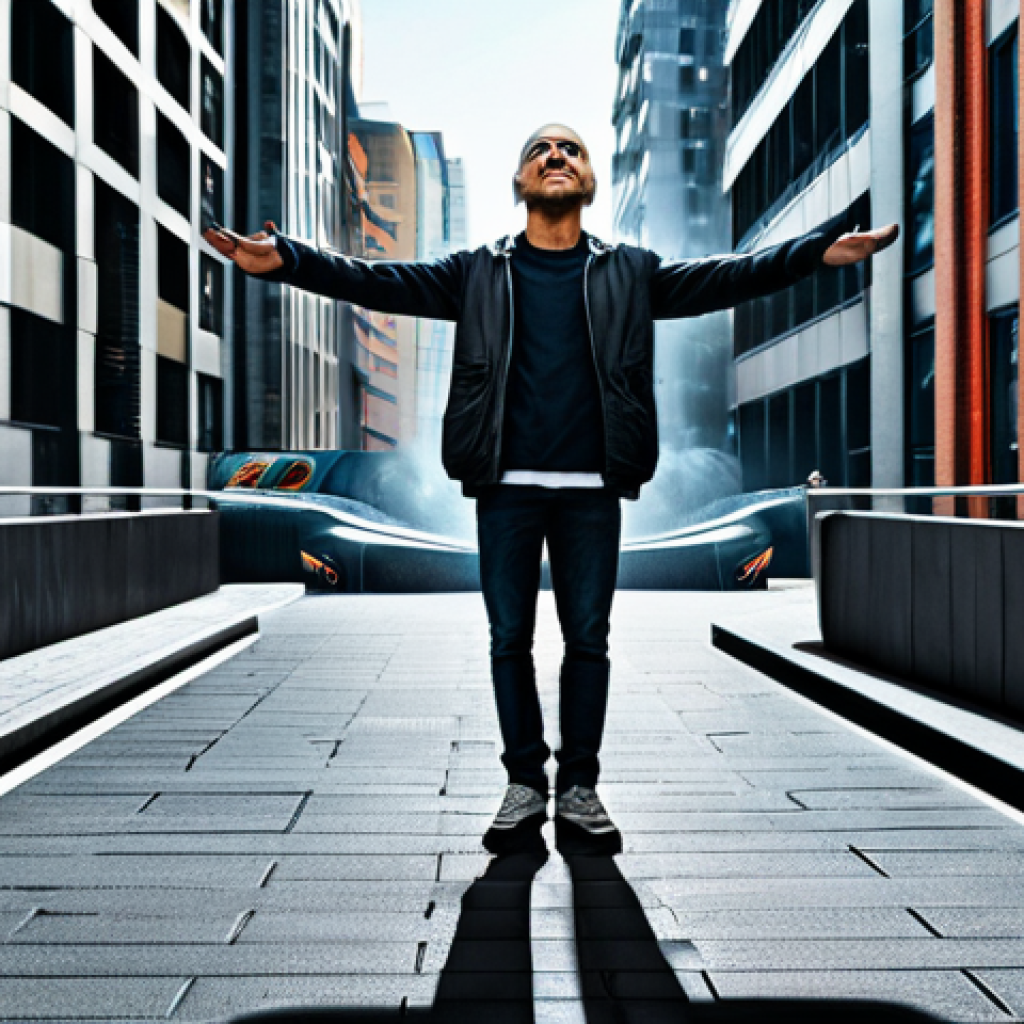 Prompt 1: Inner Peace in a Modern Urban Setting**