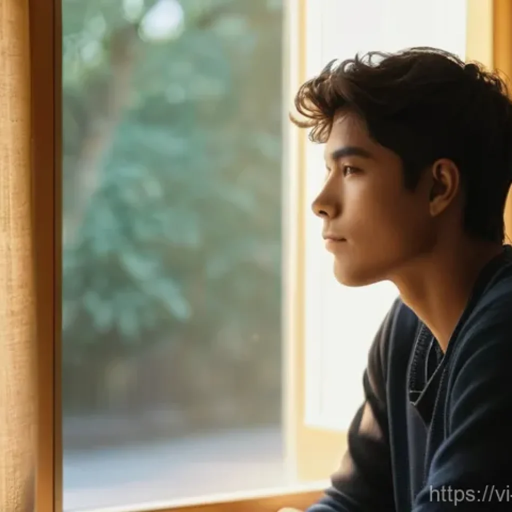 기독교와 상담 - **Prompt for Faith and Inner Peace:**
"A serene and uplifting photograph of a young adult, gende...